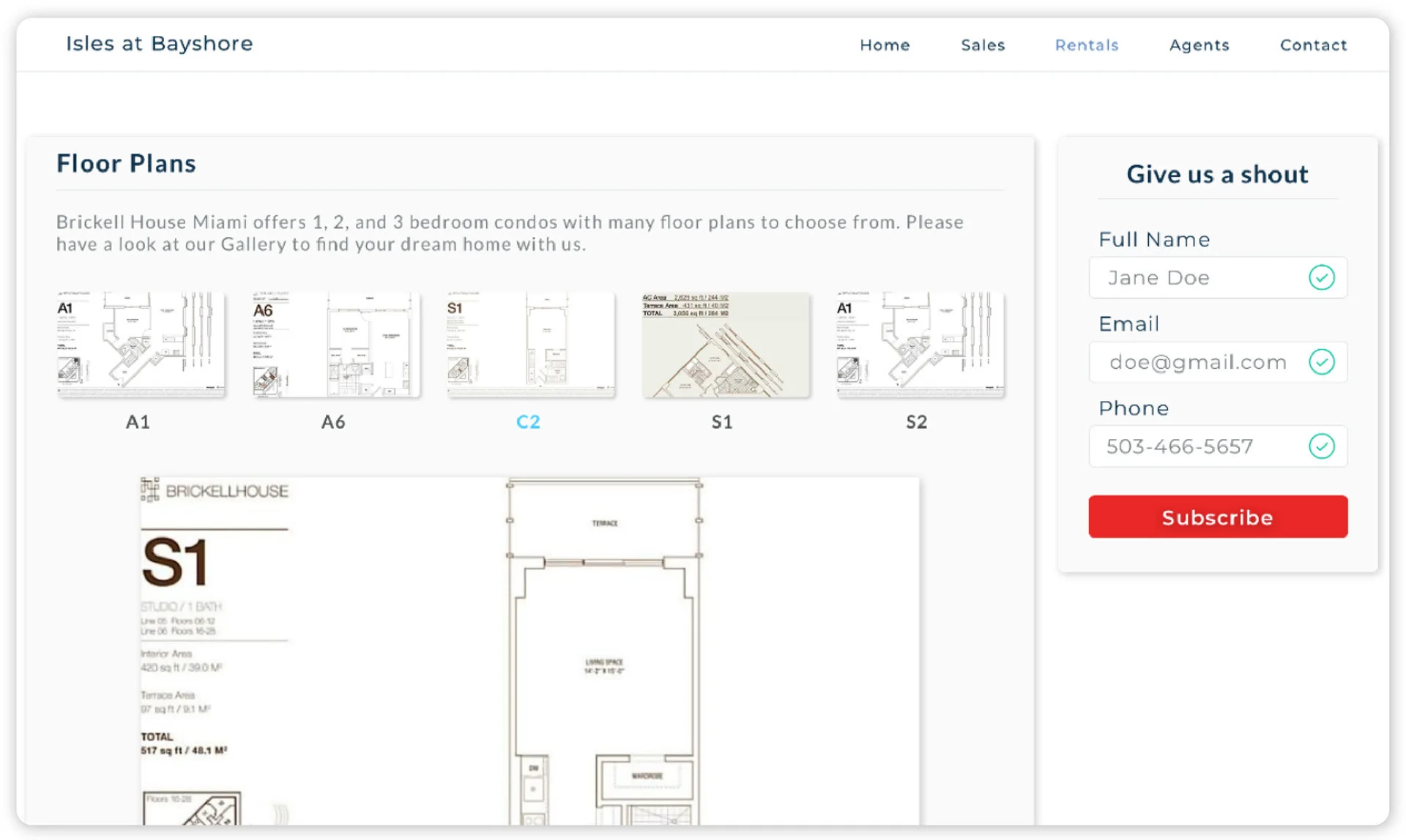 Floor Plans