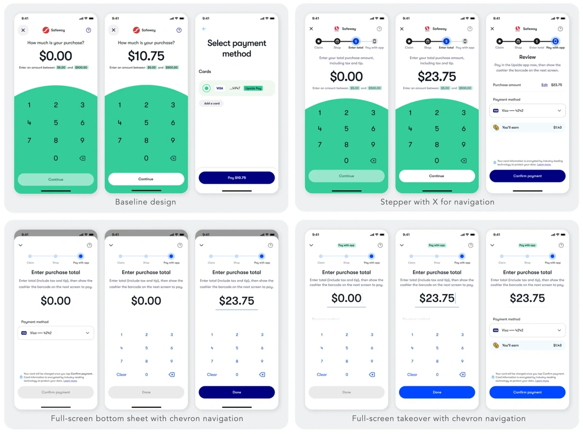 Interface Design Exploration