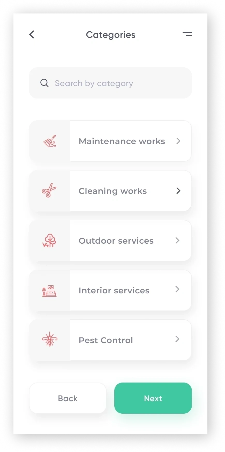 Service Details Screen 6
